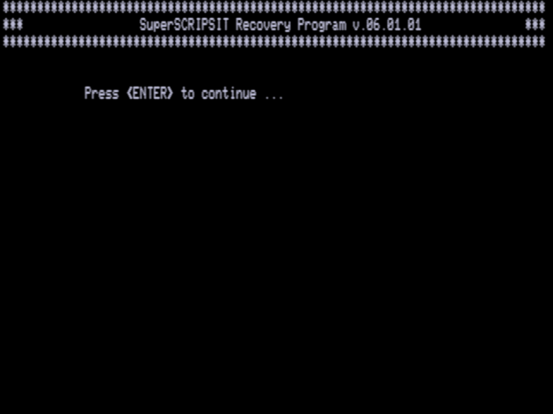 Screen shot